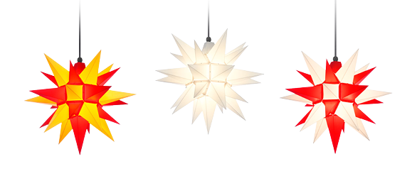 Kunststoffsterne